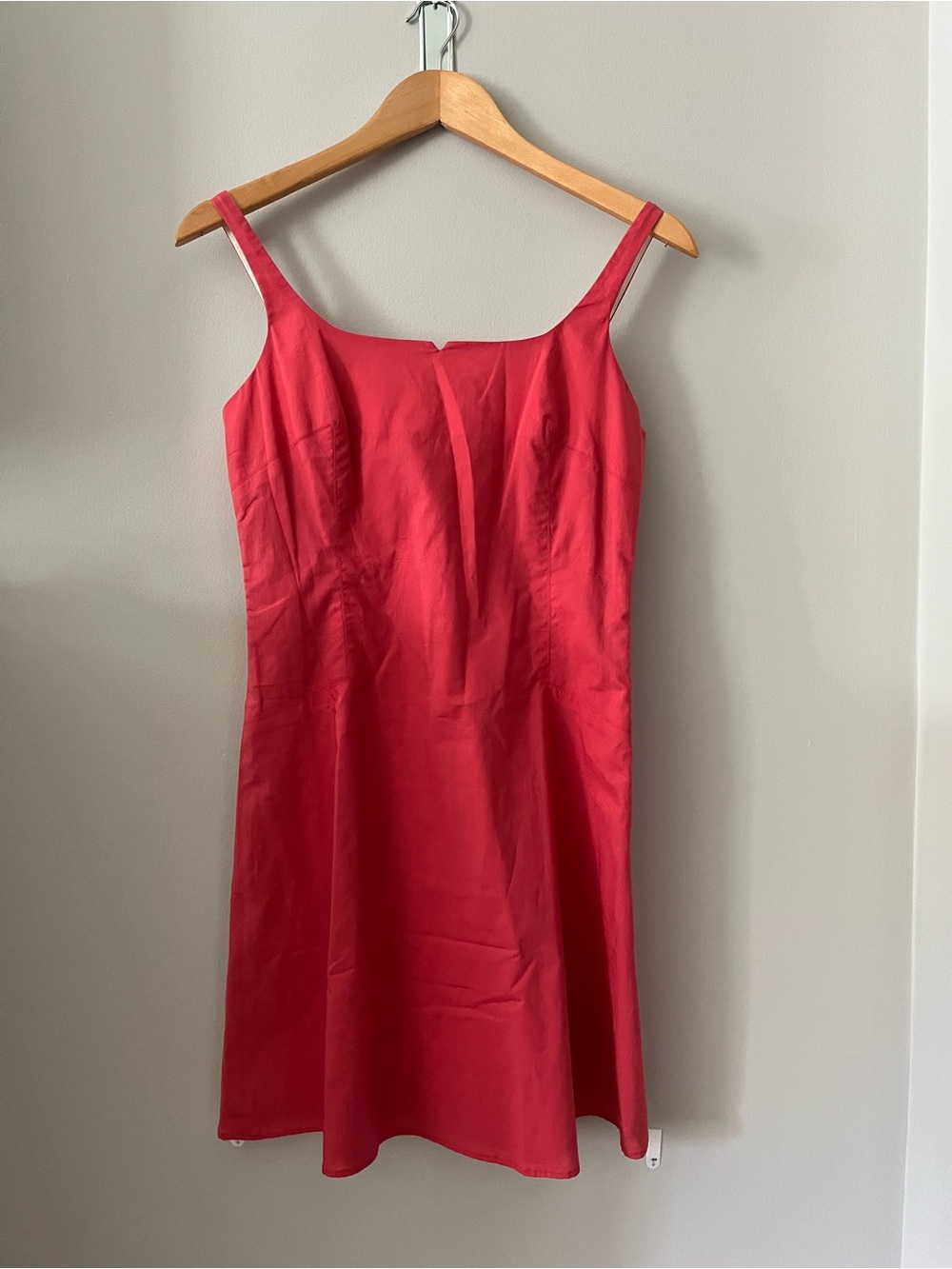 Nine West Vibrant Red Spaghetti-Strap Mini Dress